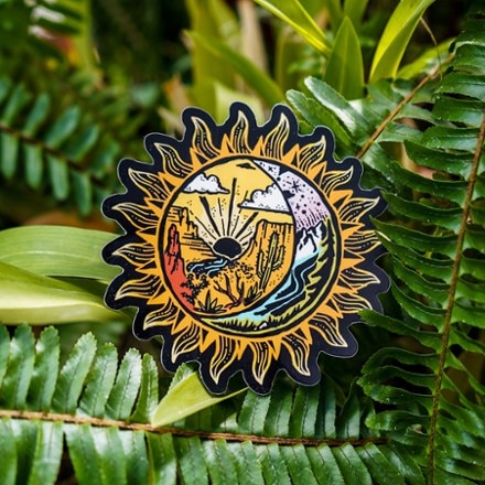 Atomicchild Sun and Moon Sticker 1