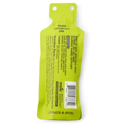 Spring Energy Energy Gel Awesome Sauce (apple cinnamon pie)