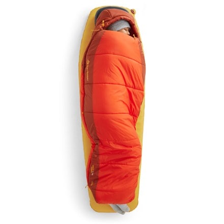 Sea to Summit Hamelin Synthetic 15F Sleeping Bag - Women's Sleeping pad not included.