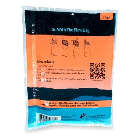 Cleanwaste Go With The Flow Urinal Bag - Package of 3 1