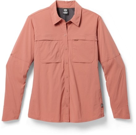 REI Co-op Sahara Long-Sleeve Solid Shirt - Women's 0