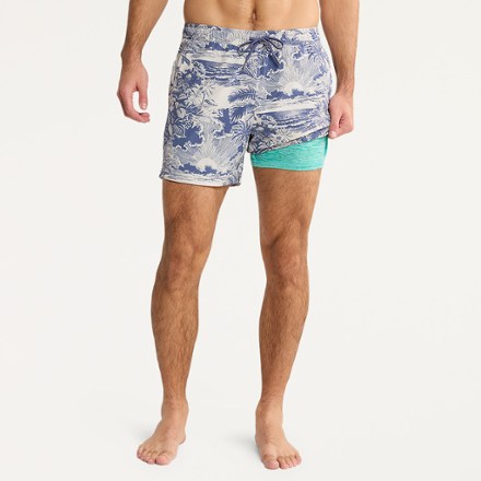 Fair Harbor Bungalow 5" Swim Trunks - Men's 4