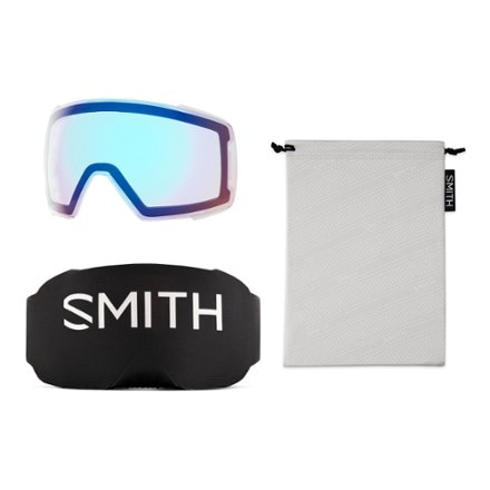 Smith I/O MAG ChromaPop Snow Goggles with gogglesoc - Low-Bridge Fit 5