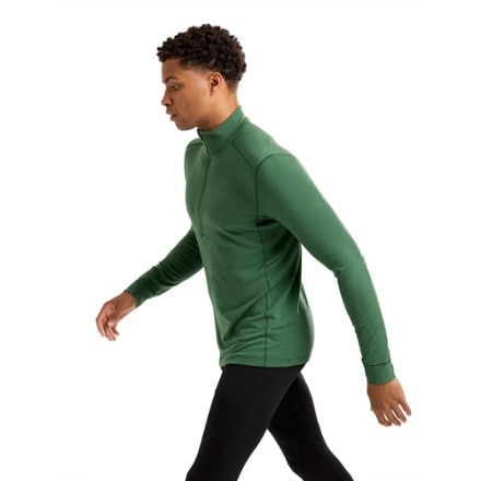 Arc'teryx Rho Merino Wool Zip-Neck Base Layer Top - Men's 4