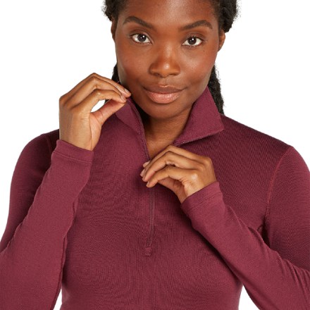 Icebreaker Merino 260 Tech Long-Sleeve Half-Zip Thermal Base Layer Top - Women's 3