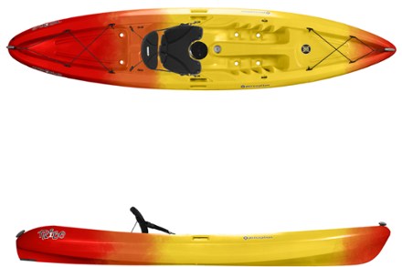 perception tribe 11.5 sit-on-top kayak rei co-op