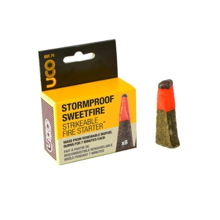 UCO Stormproof Sweetfire Fire Starter Points - Package of 8 1