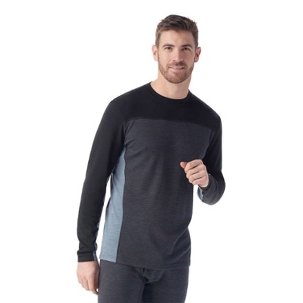 Smartwool Classic Thermal Merino Colorblock Crew Base Layer Top - Men's 0