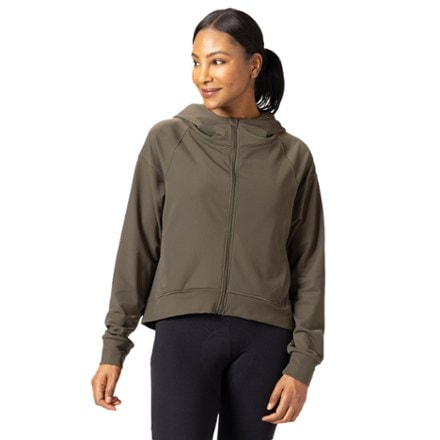 Terry Gravel Thermal Cycling Hoodie - Women's 0