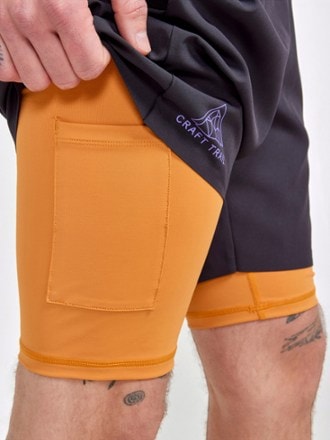 Craft Pro Trail 2-in-1 Shorts - Men's 4