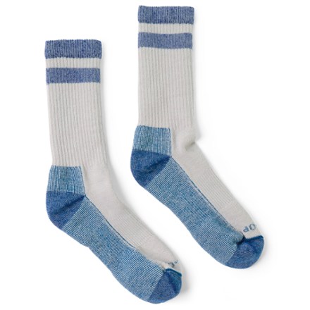 REI Co-op Merino Wool Lightweight Retro Hiking Crew Socks 1