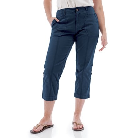 Aventura Delmar Organic Roll Tab Crop Pants - Women's 0