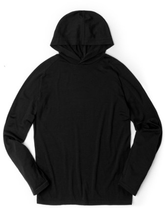 chrome merino hoodie