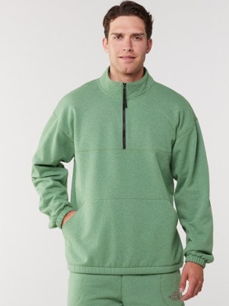 The North Face Re-Grind Quarter-Zip Fleece Pullover - Men's 1