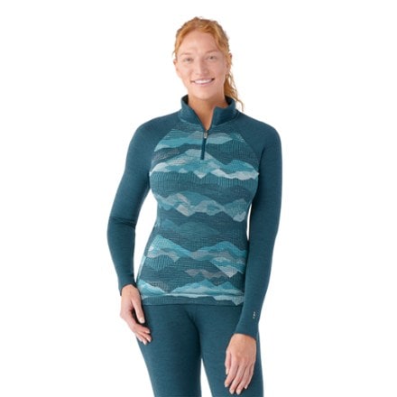 Smartwool Classic Thermal Merino Quarter-Zip Base Layer Top - Women's 1