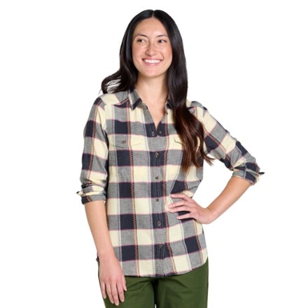 Toad&Co Re-Form Flannel Long-Sleeve Shirt - Women's 0