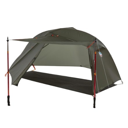 Big Agnes Copper Spur UL1 Tent Fast Fly configuration. Trekking poles and footprint not included.