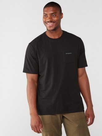 Patagonia Line Logo Ridge Pocket Responsibili-Tee T-Shirt - Men's 1