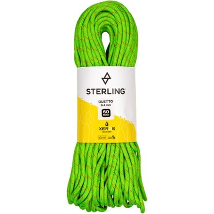 Sterling Duetto XEROS 8.4 mm x 30 m Dry Rope 0