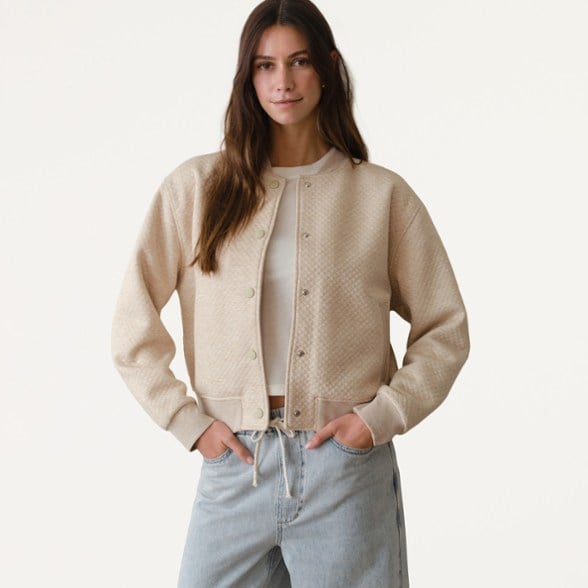 On Body Image of color Oatmeal Heather