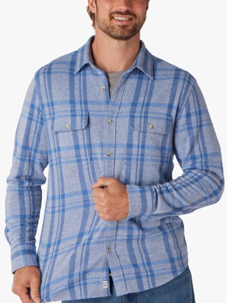 Fair Harbor Dunewood Ultra-Stretch Flannel Shirt - Men's 3