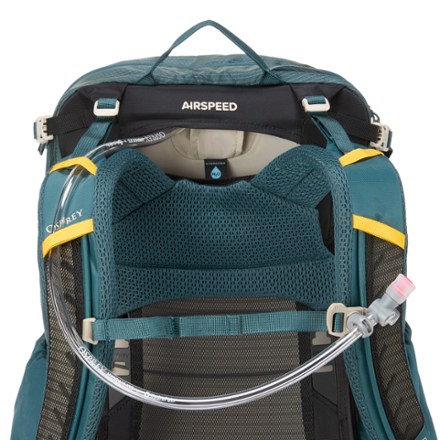 Osprey Manta 34 Hydration Pack - Men's Hydration port and tube routing
