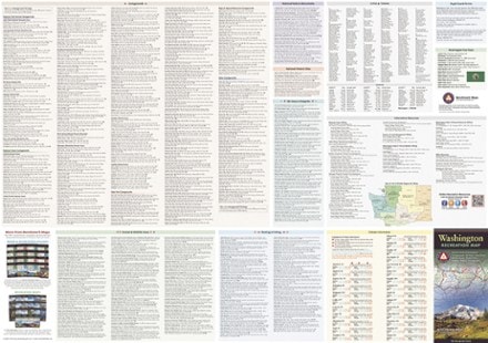 Benchmark Maps Washington Recreation Map 2