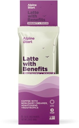 Alpine Start Instant Latte with Benefits - Package of 5 4