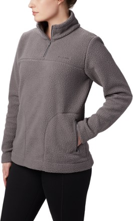 columbia women's sherpa pullover