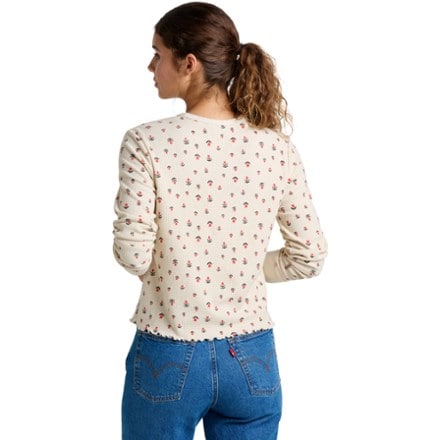 On Body Image of color Salt Tulip Print