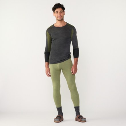 Smartwool Intraknit Thermal Merino Colorblock Crew Base Layer Top - Men's 3
