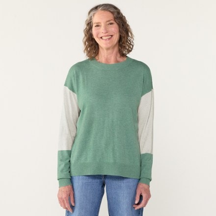 Smartwool Edgewood Colorblock Crew Sweater - Women's 3