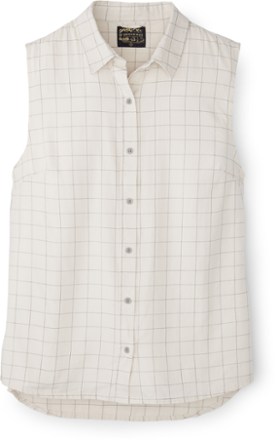 button down shirt sleeveless