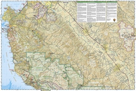 National Geographic Big Sur / Ventana Wilderness Topographic Map 2