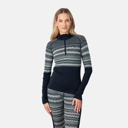 Kari Traa Silja Half-Zip 2.0 Base Layer Top - Women's 1
