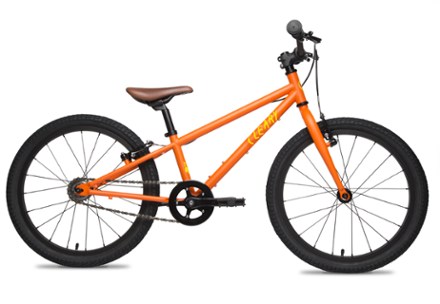 orange 20 inch bike