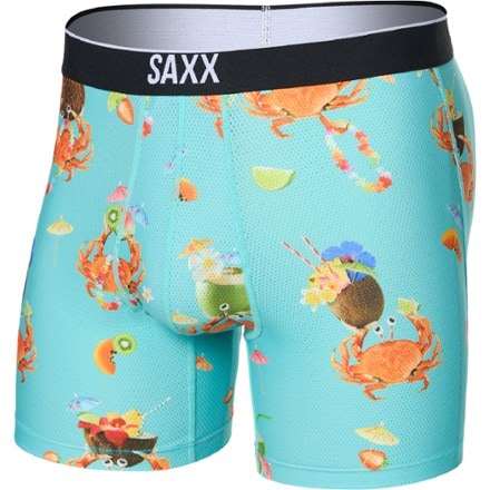 Saxx Volt Breathable Mesh Boxer Briefs - Men's 0