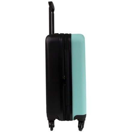 Sherpani Meridian Carry-On Wheeled Luggage Side view (Caribe) (CARIBE)