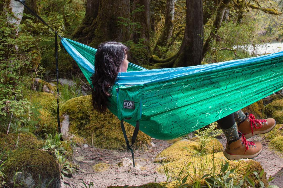 Location Image for DoubleNest Giving Back Printed Hammock