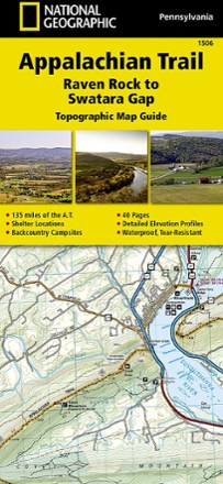 National Geographic Appalachian Trail: Raven Rock to Swatara Gap Topographic Map Guide 0