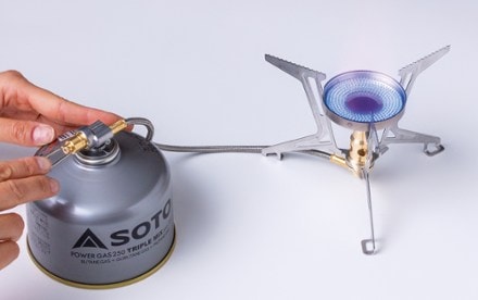 Soto Fusion Trek Stove Gas canister not included