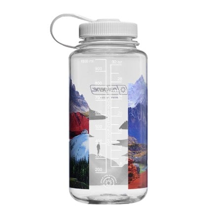 Nalgene Sustain Wide-Mouth Water Bottle - 32 fl. oz. - Limited Edition Print Surrealist Collection 1