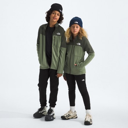 The North Face Hike Full-Zip Mid-Layer Jacket - Kids' 7