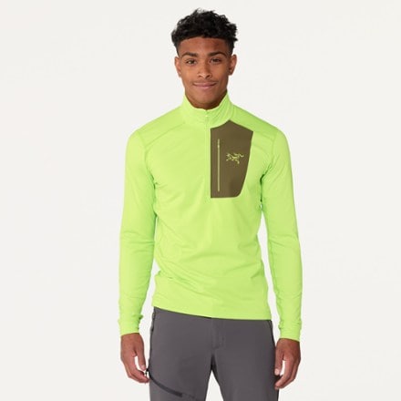 Arc'teryx Rho LT Zip-Neck Base Layer Top - Men's 1