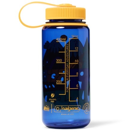 REI Co-op Nalgene Sustain Graphic Wide-Mouth Water Bottle - 16 fl. oz. 1