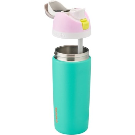 Owala FreeSip Kids' Insulated Stainless-Steel Water Bottle with Locking Push-Button Lid - 16 fl. oz. 1