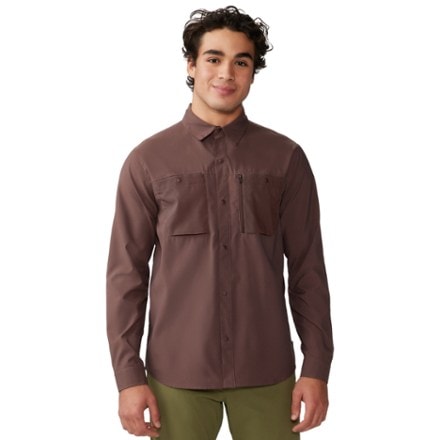 Mountain Hardwear Trail Sender Long-Sleeve Shirt - Men's 0