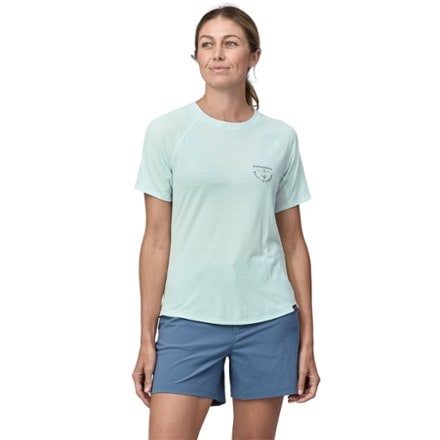 Patagonia Capilene Cool Trail Graphic T-Shirt - Women's 1