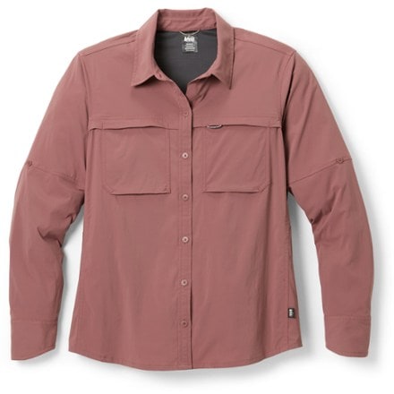 REI Co-op Sahara Long-Sleeve Solid Shirt - Women's 0