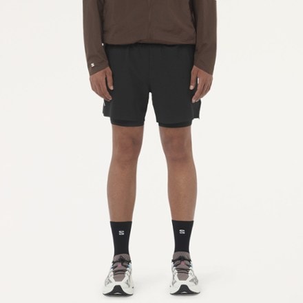 Salomon Sense Aero 2-in-1 5" Shorts - Men's 1